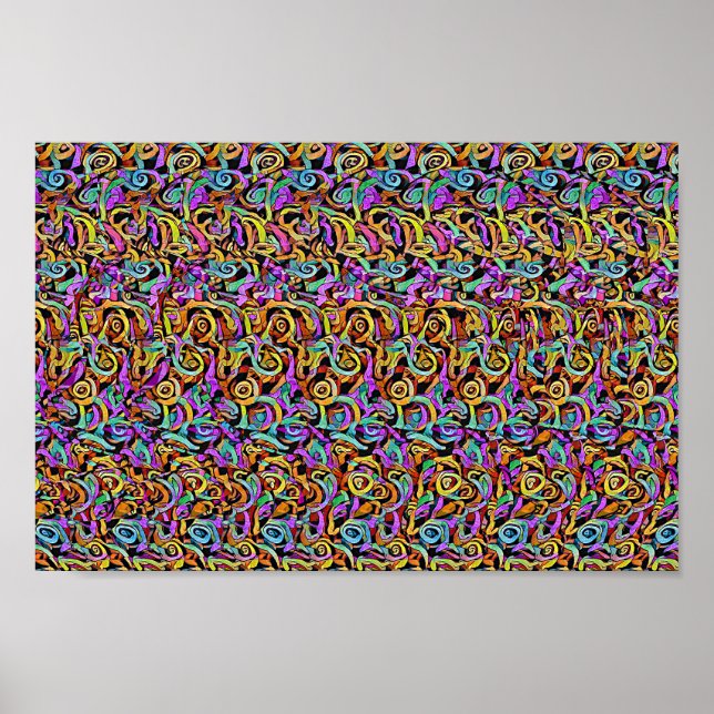 Fiesta rinoceronte - Impresión 3D oculta (Frente)