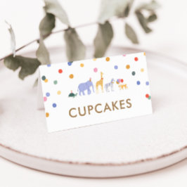 Fiesta Safari Animales Tarjeta de Tienda de Comida