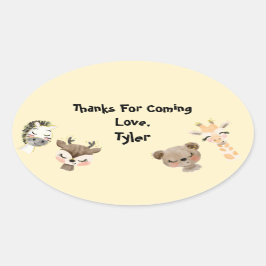 Fiesta Safari Gracias Pegatina