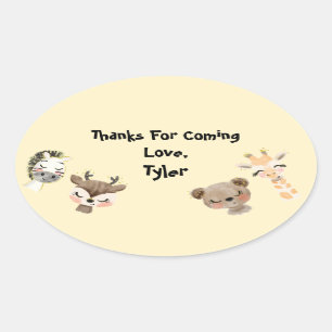 Fiesta Safari Gracias Pegatina