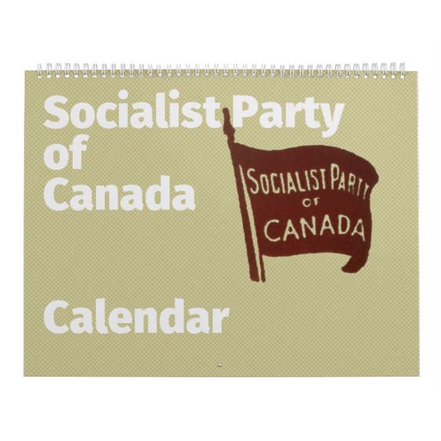 Fiesta Socialista de Canadá Calendario (Tapa)