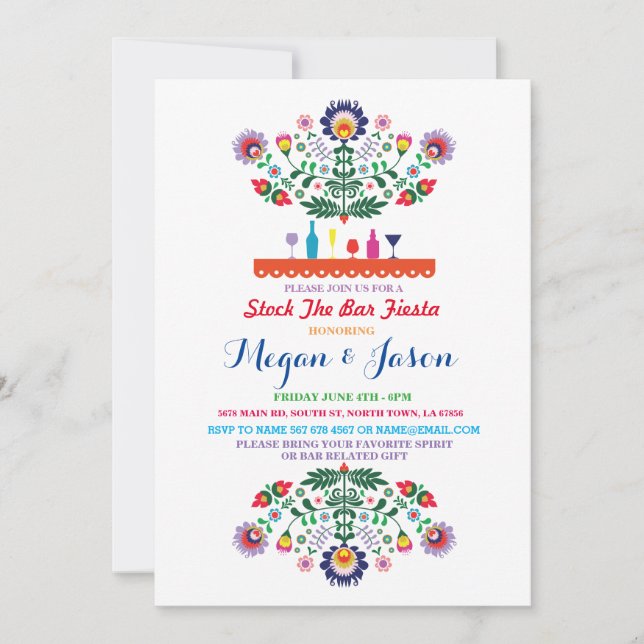 Fiesta Stock La Invitación Al Compromiso De México (Anverso)