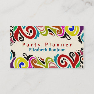 Fiesta ~ Tarjeta de visita