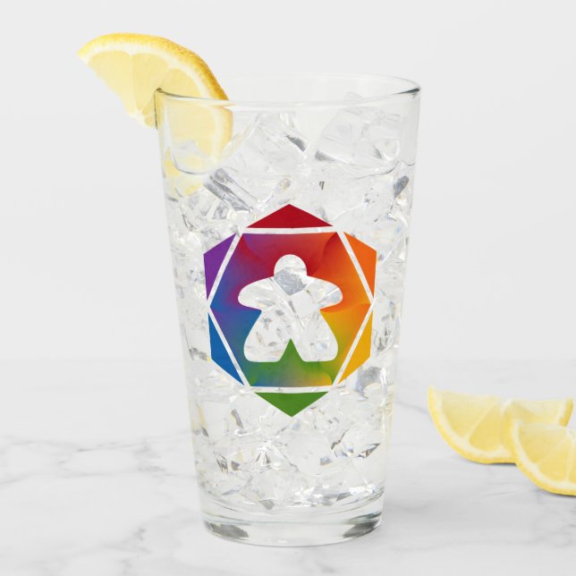 Fiesta Time Meeple Tumbler (Anverso (hielo))