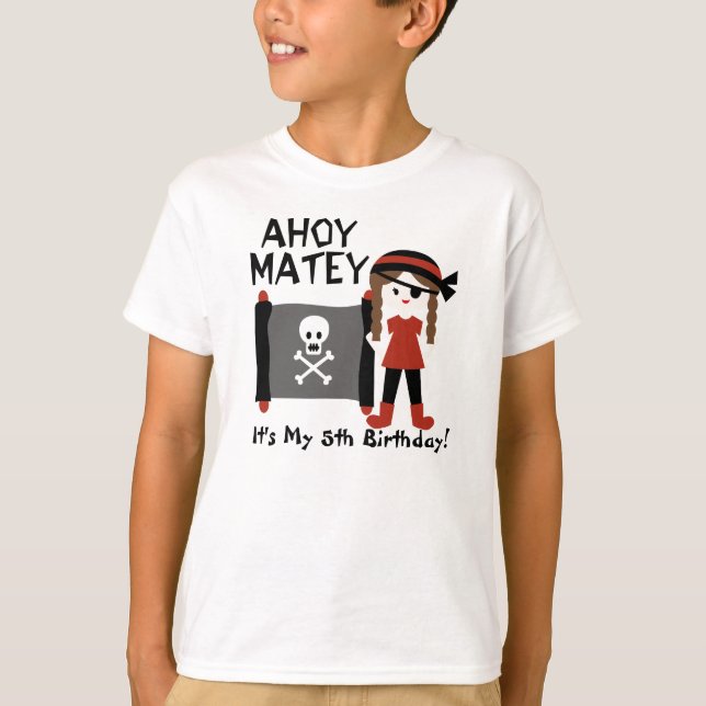 Fiesta trigueno del chica como una camiseta del (Anverso)