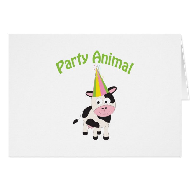 Fiesta Vaca animal (Anverso (Horizontal))