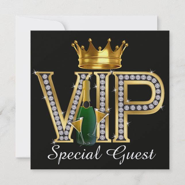 FIESTA VIP - Invitación a un evento especial - SRF (Anverso)