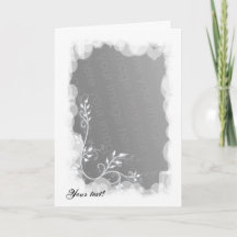 ¡Fiestas Blancas! Tarjeta de Navidad