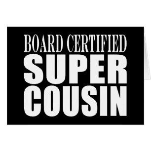 Fiestas de cumpleaños: Primo estupendo certificado