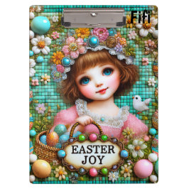FIFI ~ EASTER JOY ~ Imagen de época ~ Portapapeles