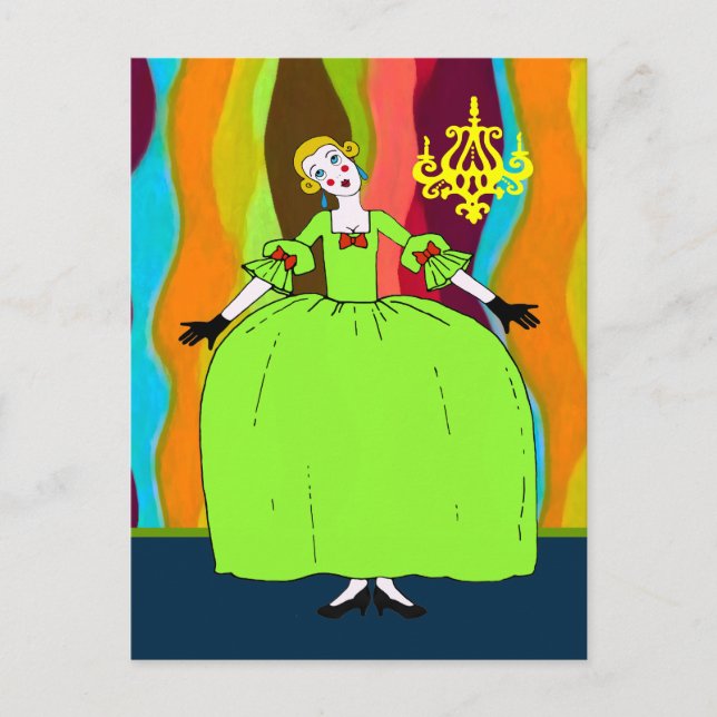 Fifi ~ Postcard / Invitación (Anverso)