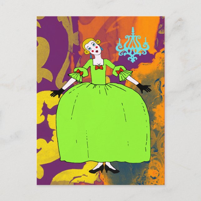 Fifi ~ Tarjeta postal / Invitación (Anverso)