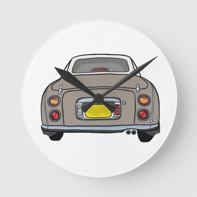 Figaración Coche Figaro Topaz Reloj de garaje húme (Anverso)