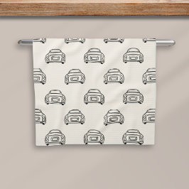 Figaraciones Patrón de coche de Figaro Toalla de c