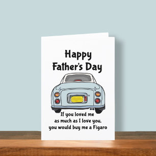 Figaraciones Tarjeta del Día del Padre de los Coch