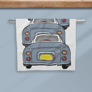 Figarations Figaro Car Convoy Lapis Kitchen Toalla