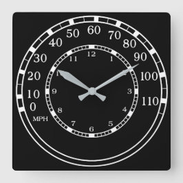 Figaro Coche de Figaro Reloj del velocímetro negro