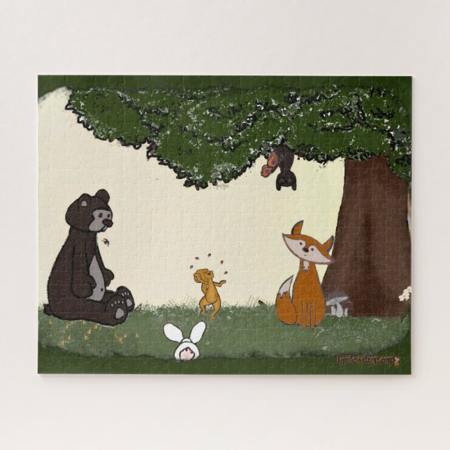 figdewdrop Día de Primavera Rompecabezas (Horizontal)