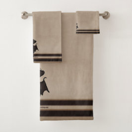 figdewdrops Blinky the Bat bath towel set