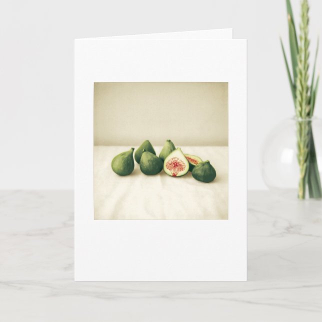 Figs del patio trasero I Foto Pintando tarjeta de  (Anverso)