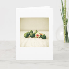 Figs del patio trasero I Foto Pintando tarjeta de