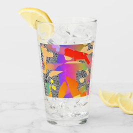 FIGURA ABSTRACTA CON VESTIDO DE CABEZA ROJA