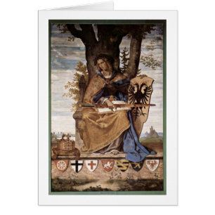 Figura Alegórica De Alemania Por Veit Philipp