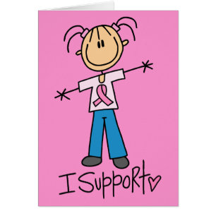 Figura ayuda del palillo del cáncer de pecho