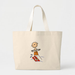 Figura bolsos del palillo del esquí acuático