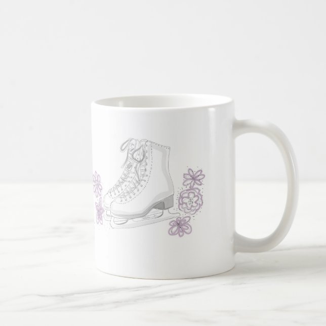 Figura bonita taza del patín (Derecha)