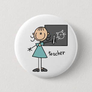 Figura botón del palillo del profesor