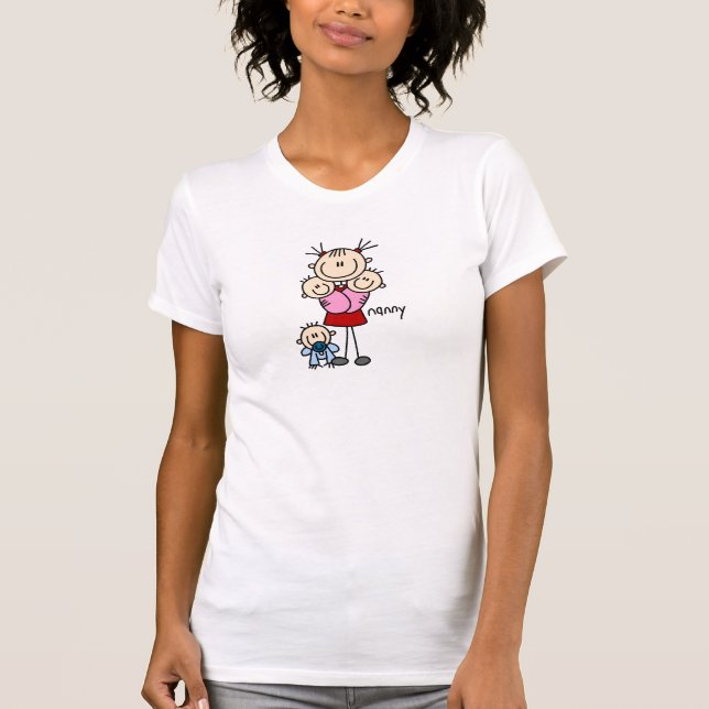 Figura camisa del palillo de la niñera (Anverso)