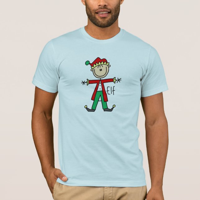 Figura camisa del palillo del duende del navidad (Anverso)