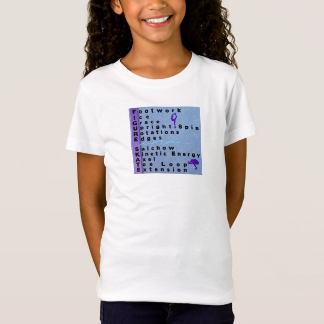 Figura camiseta del Acrostic del patín (Anverso)