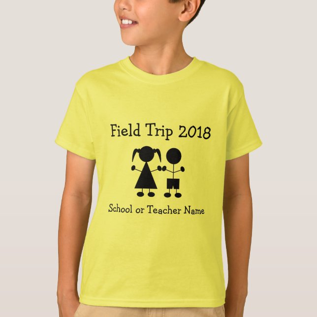 Figura camiseta del chica y del muchacho del (Anverso)