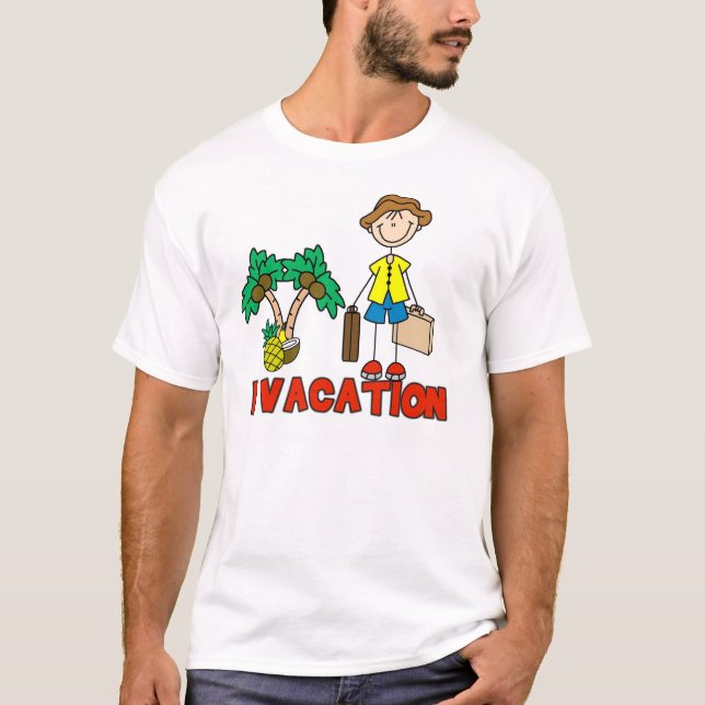 Figura camisetas del palillo de las vacaciones del (Anverso)