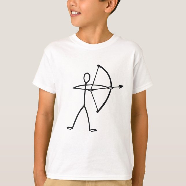 Figura camisetas y regalos del palillo del archer (Anverso)