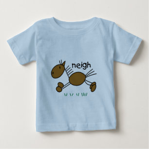 Figura camisetas y regalos del palillo del caballo