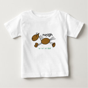 Figura camisetas y regalos del palillo del caballo