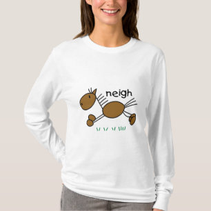 Figura camisetas y regalos del palillo del caballo