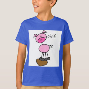 Figura camisetas y regalos del palillo del cerdo