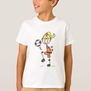 Figura camisetas y regalos del palillo del fútbol