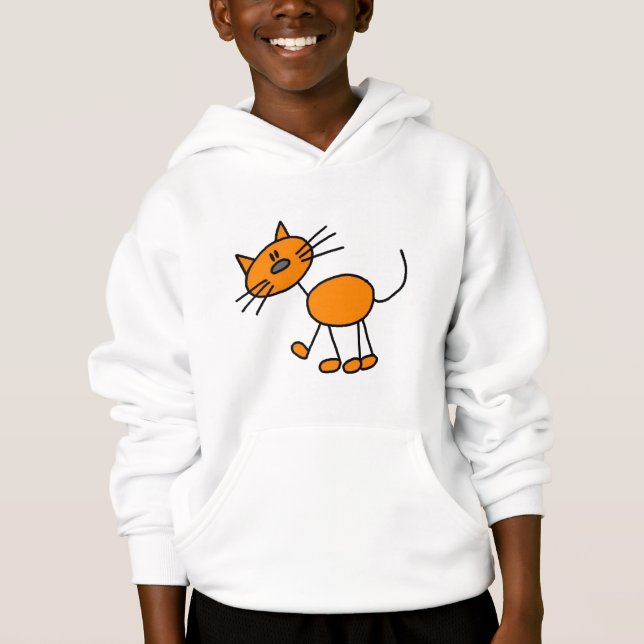Figura camisetas y regalos del palillo del gato (Anverso)