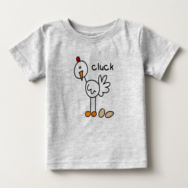 Figura camisetas y regalos del palillo del pollo (Anverso)