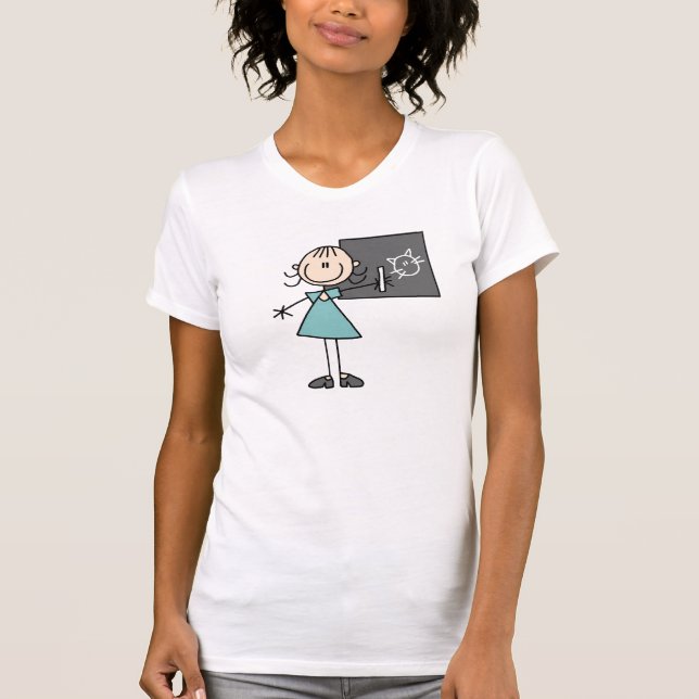 Figura chica del palillo en la camiseta del (Anverso)