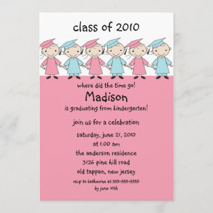 Figura chicas del palillo y invitación de la