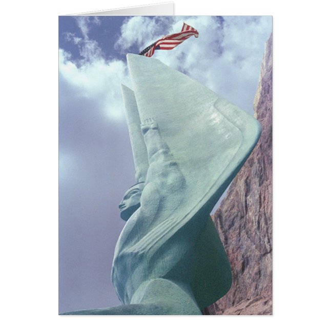 Figura coa alas de la república (Frente)