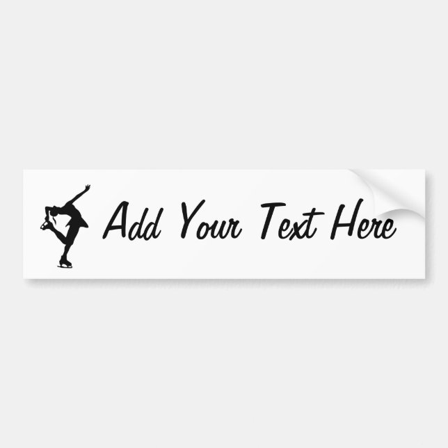 Figura de encargo pegatina para el parachoques del (Frente)