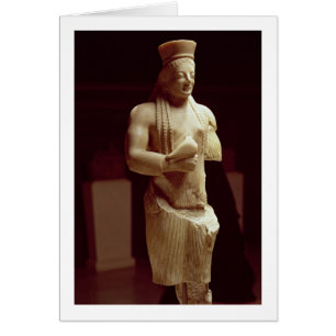 Figura de Kore de un ateniense femenino joven que