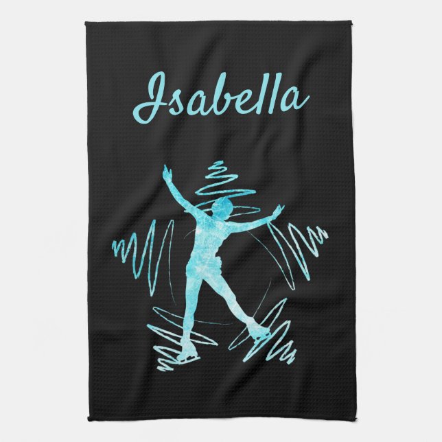Figura de la estrella Hoja de la toalla azul conge (Vertical)